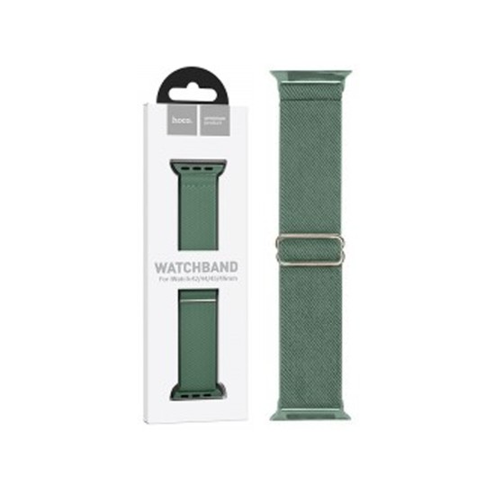 Hoco Elastic Strap for iWatch  WA04 42/44/45/49mm Green Pine